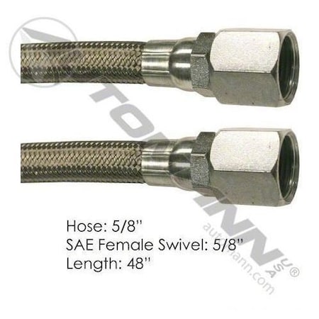 Automann Hose, Discharge, Air Compressor, Female Swivels 48.000In 177.10148